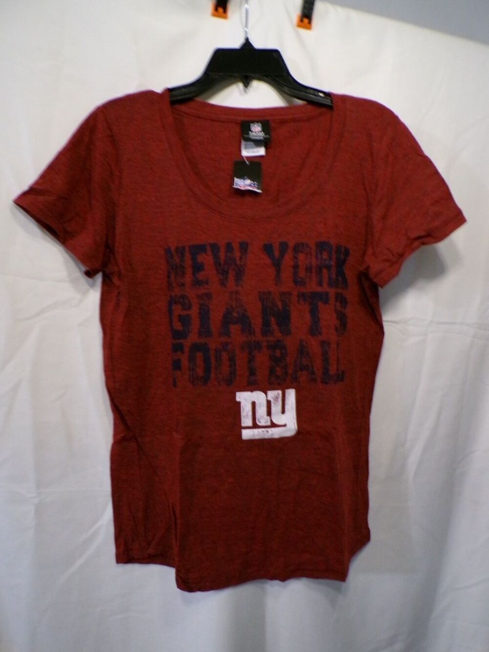 Team Apparel Women's Giants Scoop Neck T-Shirt L Red